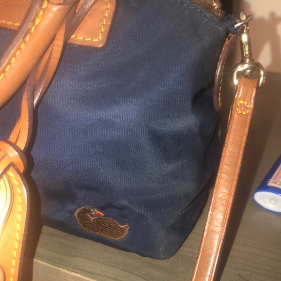 Dooney & Bourke new long/short strap navy blu mini - Picture 4 of 8